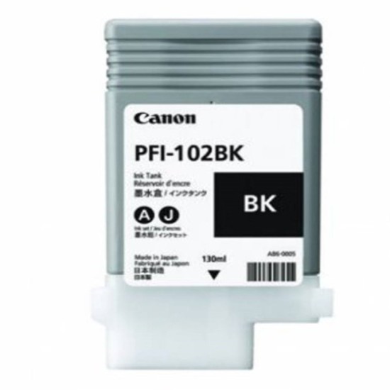 Cartus cerneala Canon PFI-102BK Negru ORIGINAL 130ml - PFI102BK image