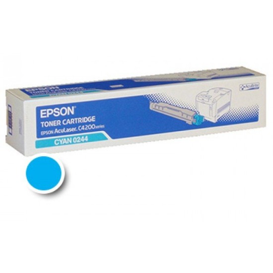 cartus toner Epson C4200 Cyan ORIGINAL 8.500 pag ( Epson 0244) image
