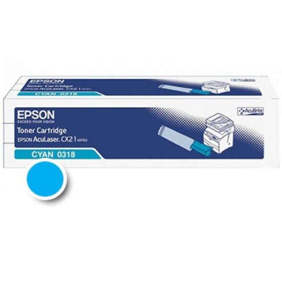 cartus toner Epson CX21N Cyan ORIGINAL 5.000 pag ( Epson 0318) image