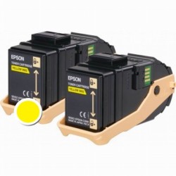 cartus toner Epson C9300 Galben 2x7.500 pag ( Epson 0606)