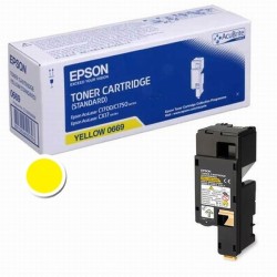 cartus toner Epson C1700 Galben ORIGINAL 700 pag ( Epson 0669)