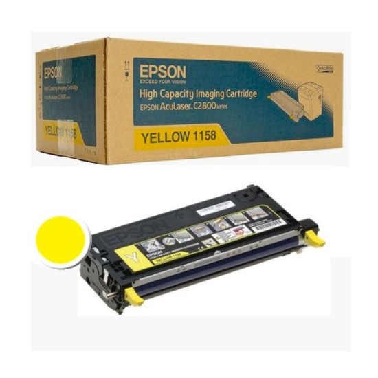Cartus toner Epson C2800 Galben ORIGINAL 6.000 pag ( Epson 1158) image