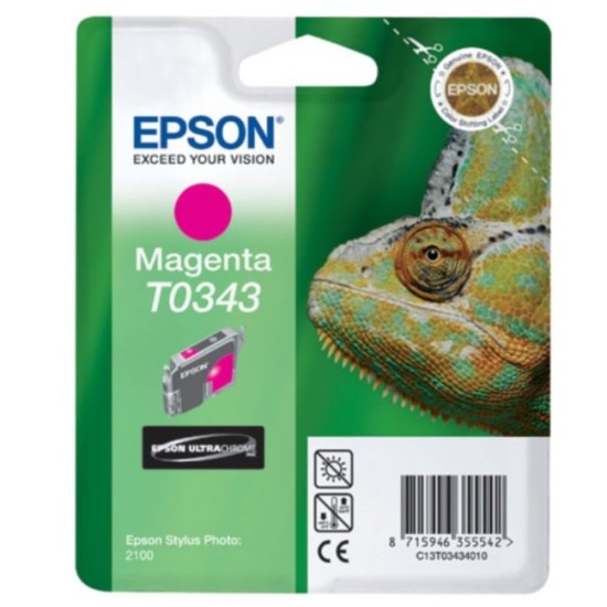 cartus cerneala Epson T0343 Magenta (C13T03434010) 17ml 440 pag Cartus cerneala Epson image