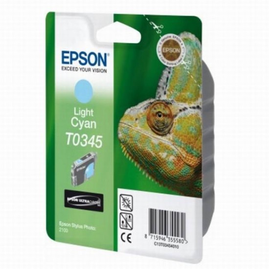 cartus cerneala Epson T0345 Light Cyan (C13T03454010) 440pag Cartus cerneala Epson image