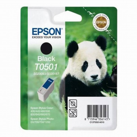 cartus cerneala Epson T0501 Negru (C13T05014010) 15ml 550 pag Cartus cerneala Epson image