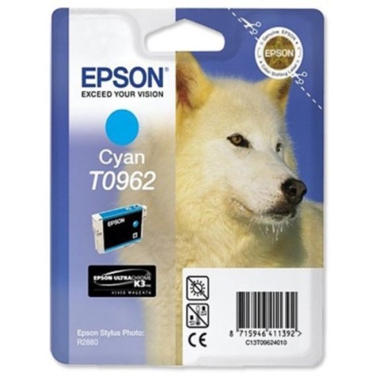 cartus cerneala Epson T0962 Cyan (C13T09624010) 11.4ml Cartus cerneala Epson image