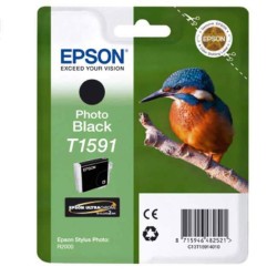 cartus cerneala Epson T1591 Photo Black (C13T15914010) 17ml