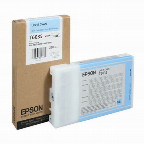 cartus cerneala Epson T6035 Light Cyan (C13T603500) 220ml image