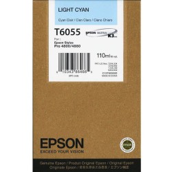 cartus cerneala Epson T6055 Light Cyan (C13T605500) 110ml