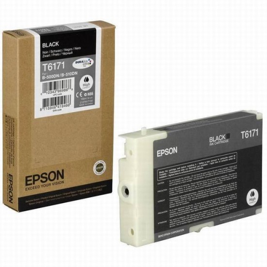 cartus cerneala Epson T6171 Negru (C13T617100) 100ml 4.000 pag Cartus cerneala Epson image