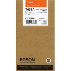 cartus cerneala Epson T653A Orange (C13T653A00) 200ml