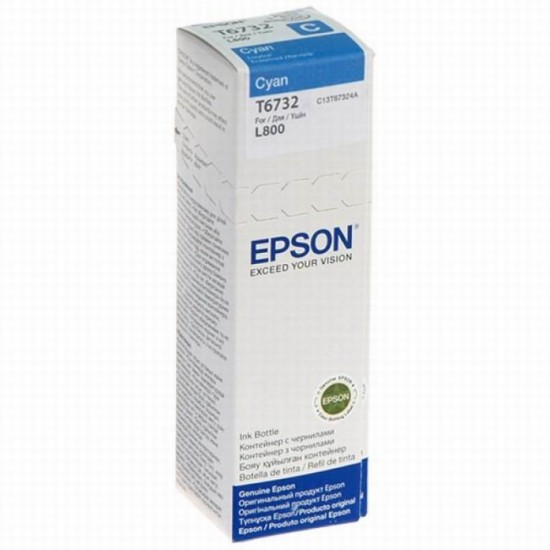 cartus cerneala Epson T6732 Cyan (C13T67324A) 70ml Cartus cerneala Epson image