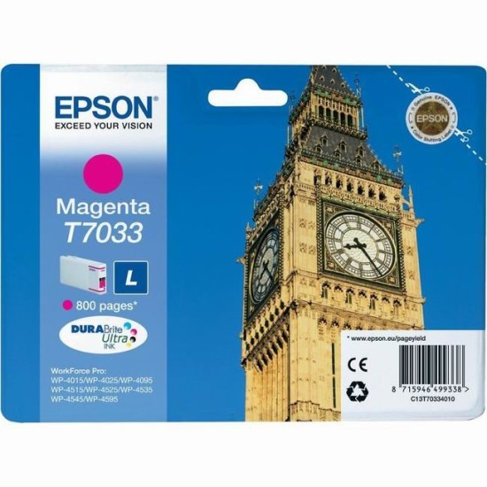 cartus cerneala Epson T7033 Magenta (C13T70334010) 800 pag Cartus cerneala Epson image