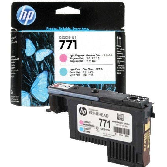 Cap printare HP 771 LightMagenta-LightCyan (PrintHead HP CE019A) image