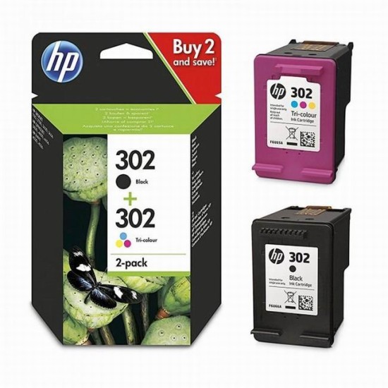 Cartus cerneala HP 302 Black+Color ( HP X4D37AE ) 190 + 165 pag Cartus cerneala HP 302 Black+Color ( HP X4D37AE ) 190 + 165 pag Cartus cerneala HP image