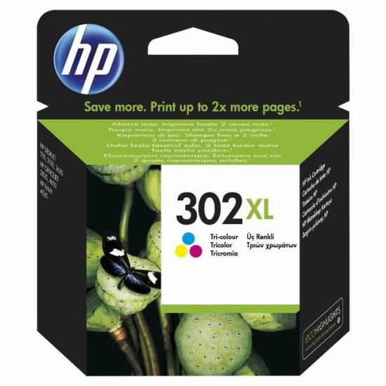Cartus cerneala HP 302XL Color ( HP F6U67AE ) 330 pag Cartus cerneala HP 302XL Color ( HP F6U67AE ) 330 pag image