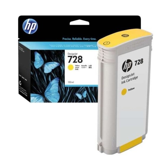 Cartus cerneala HP 728 Yellow ( HP F9J65A ) 130ml image