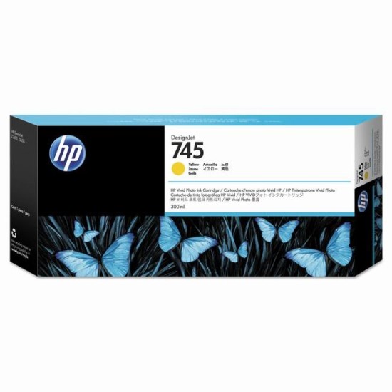 Cartus cerneala HP 745 Yellow ( HP F9K02A ) 300ml image