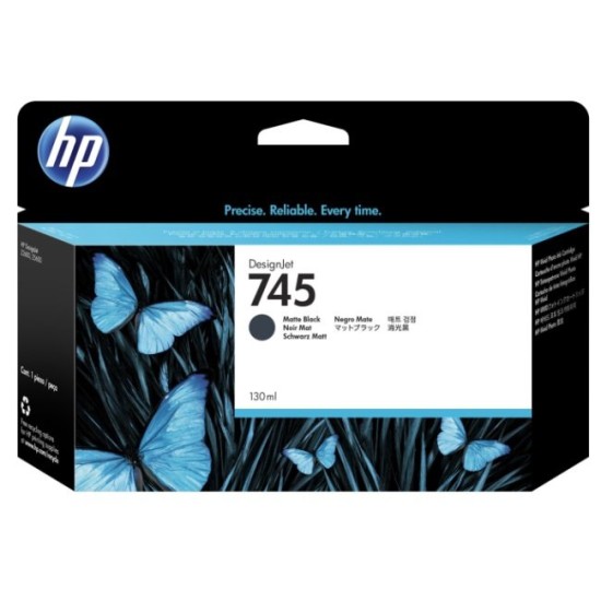 Cartus cerneala HP 745 Matte Black ( HP F9J99A ) 130ml image