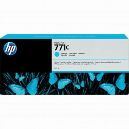 Cartus cerneala HP 771 Light Cyan ( HP B6Y12A ) 775ml Cartus cerneala HP image