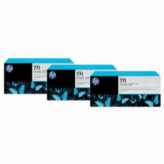 Cartus cerneala HP 771 Photo Black ( HP B6Y37A ) 3x 775ml Cartus cerneala HP image