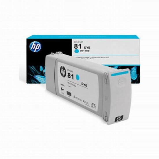 Cartus cerneala HP 81 Dye Cyan ( HP C4931A ) 680ml image