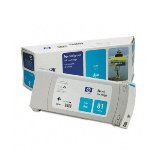 Cartus cerneala HP 81 Dye Light Cyan ( HP C4934A ) 680ml Cartus cerneala HP image