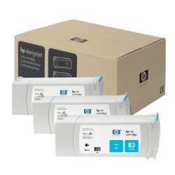 Cartus cerneala HP 81 UV Cyan ( HP C5073A ) 3x 680ml