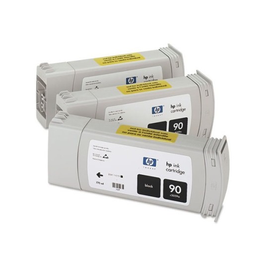 Cartus cerneala HP 90 Black ( HP C5095A ) 3x 775ml image