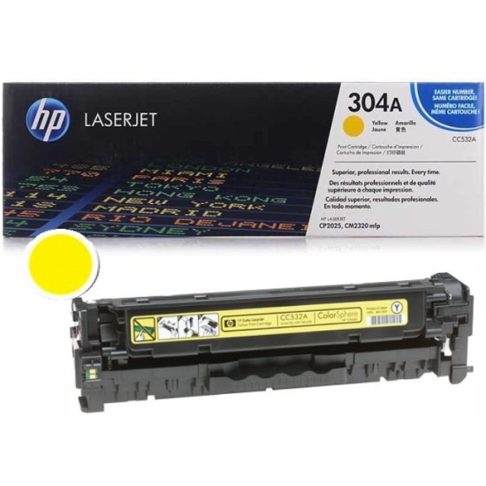 Cartus toner HP 304A Galben ( HP CC532A ) 2800 pag Cartus toner HP image