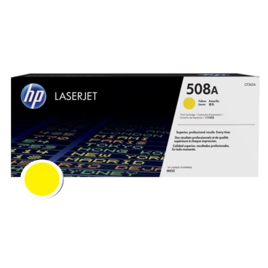 Cartus toner HP 508A Galben ( HP CF362A ) 5.000 pag Cartus toner HP 508A Galben ( HP CF362A ) 5.000 pag image