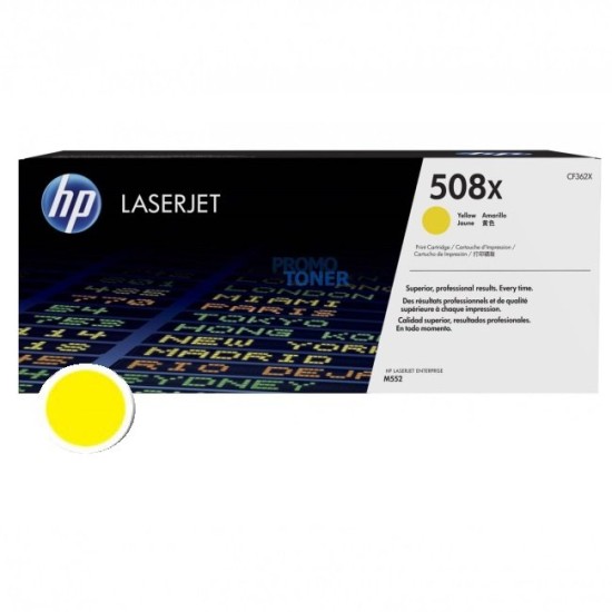 Cartus toner HP 508x Galben ( HP CF362X ) 9.500 pag image