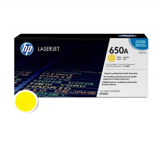 Cartus toner HP 650A Galben ( HP CE272A ) 15.000 pag Cartus toner HP image