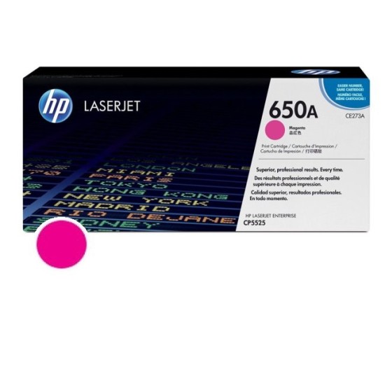 Cartus toner HP 650A Magenta ( HP CE273A ) 15.000 pag image