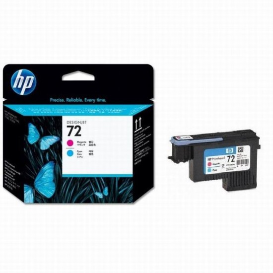 Cap printare HP 72 Magenta+Cyan ( PrintHead HP C9383A ) image