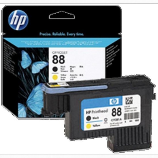 Cap printare HP 88 Black+Yellow ( PrintHead HP C9381A ) Cap printare, printhead image