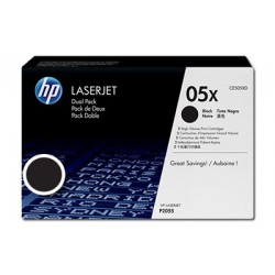 Cartus toner HP 05XD Black ( HP CE505XD ) 2x 6.500 pag