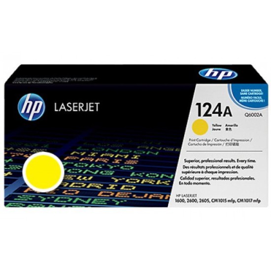 Cartus toner HP 124A Yellow ( HP Q6002A ) 2.000 pag Cartus toner HP image
