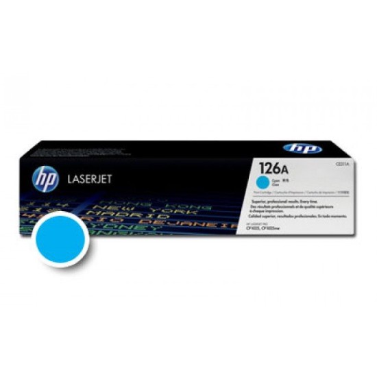 Cartus toner HP 126A Cyan ( HP CE311A ) 1.000 pag image