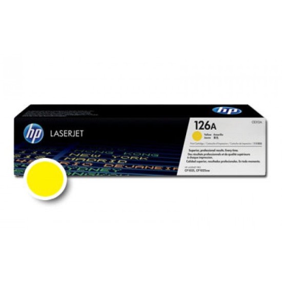Cartus toner HP 126A Yellow ( HP CE312A ) 1.000 pag Cartus toner HP image