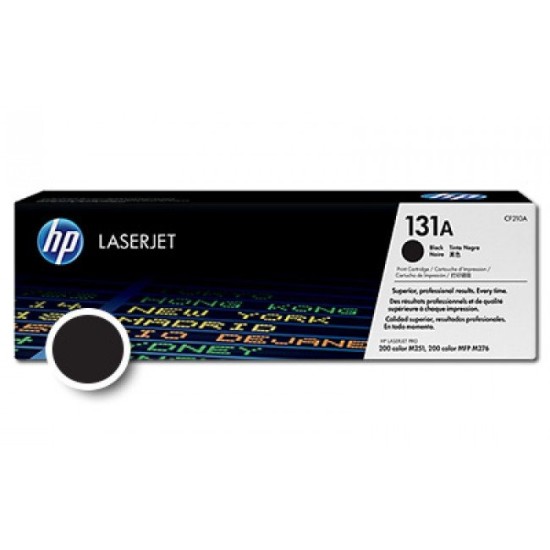 Cartus toner HP 131A Black ( HP CF210A ) 1.600 pag Cartus toner HP 131A Black ( HP CF210A ) 1.600 pag Cartus toner HP image