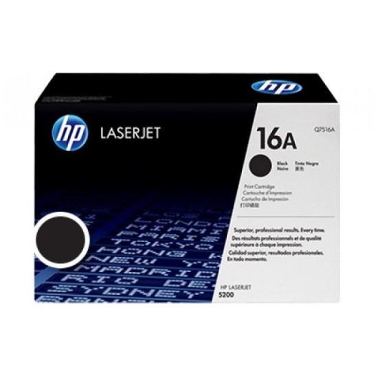 Cartus toner HP 16A Black ( HP Q7516A ) 12.000 pag image