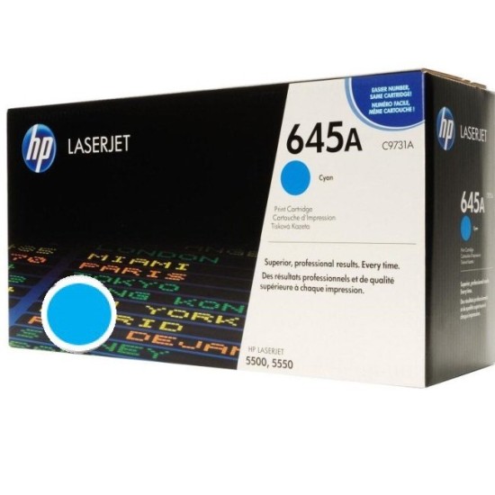 Cartus toner HP 645A Cyan ( HP C9731A ) 12.000 pag image