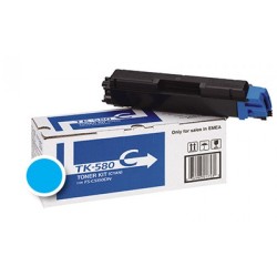 Cartus toner Kyocera TK-580C Cyan ORIGINAL 2800 pag