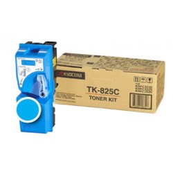 Cartus toner Kyocera TK-825C Cyan ORIGINAL 7.000 pag