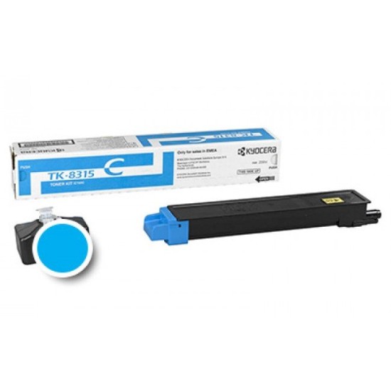 Cartus toner Kyocera TK-8315C Cyan ORIGINAL 6.000 pag Cartus toner Kyocera image
