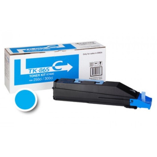 Cartus toner Kyocera TK-865C Cyan ORIGINAL 12.000 pag image