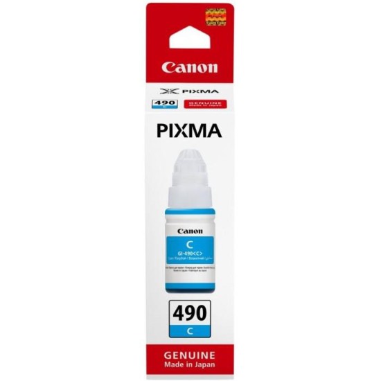 Cartus cerneala Canon GI 490 CYAN INKJET BOTTLE image
