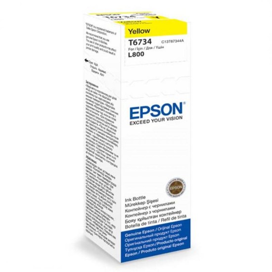 Cartus cerneala Epson T6734 YELLOW INKJET BOTTLE Cartus cerneala Epson image