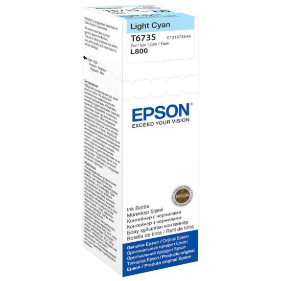 Cartus cerneala Epson T6735 LIGHT CYAN INKJET BOTTLE image